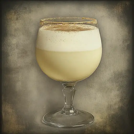 Baltimore Egg Nogg vintage cocktail recipe