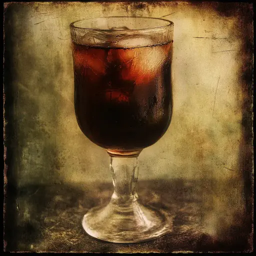 Black Stripe vintage cocktail recipe