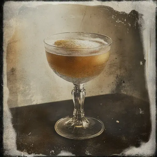 Brandy Flip vintage cocktail recipe