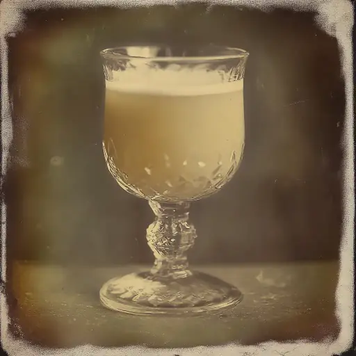 Cider Egg Nogg vintage cocktail recipe