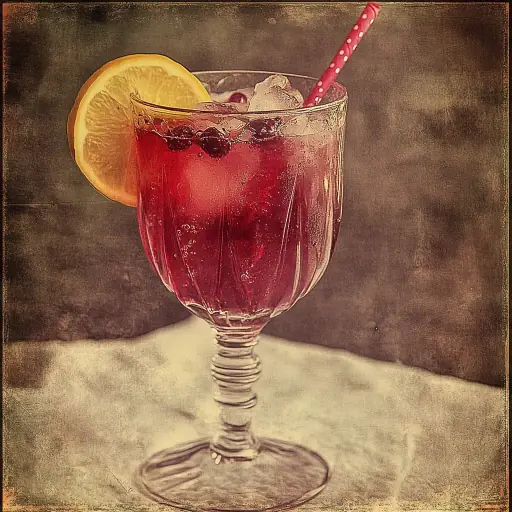 Claret Punch vintage cocktail recipe