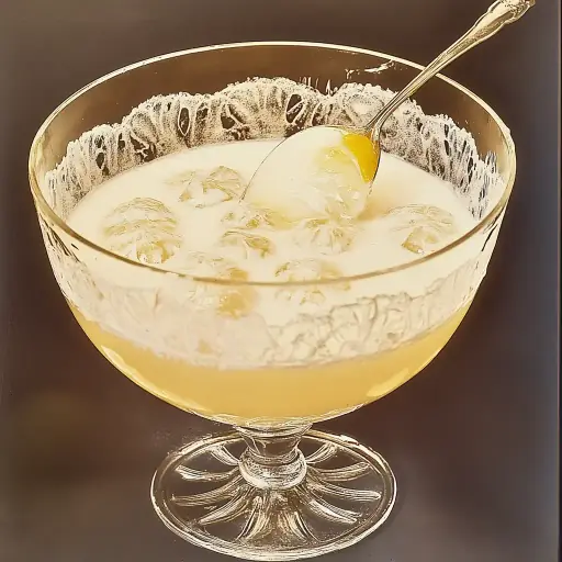 English Milk Punch vintage cocktail recipe
