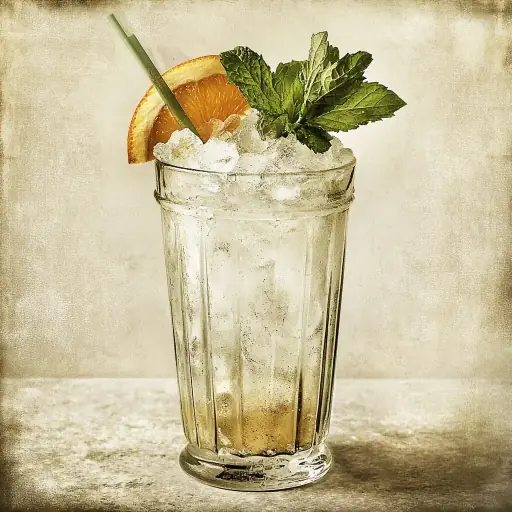 Gin Julep vintage cocktail recipe