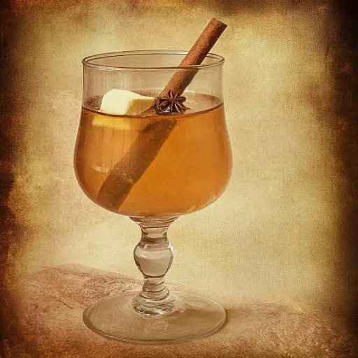 Hot Spiced Rum vintage cocktail recipe