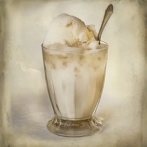 Ice Cream Soda vintage cocktail recipe