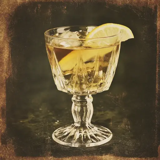 Irish Whiskey Punch vintage cocktail recipe