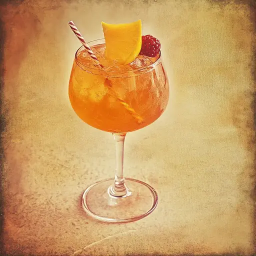 Orgeat Punch vintage cocktail recipe