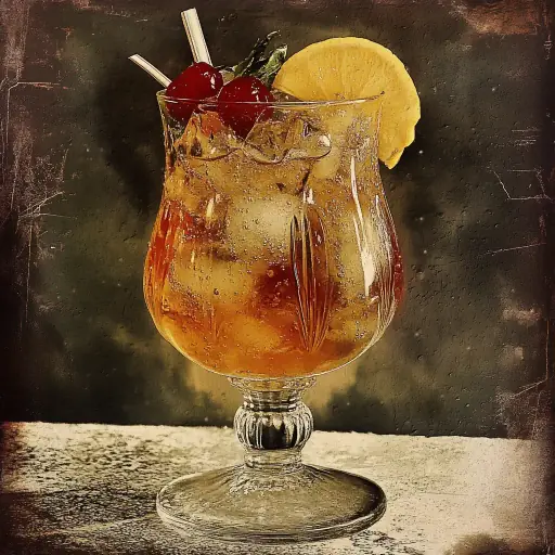 St. Charles Punch vintage cocktail recipe