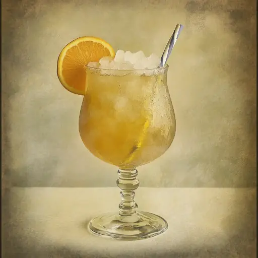 Vanilla Punch vintage cocktail recipe