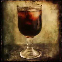 Black Stripe vintage drink recipe