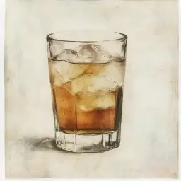 Brandy And Ginger Ale vintage drink recipe