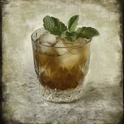 Brandy Smash vintage drink recipe