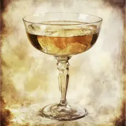 Champagne Cup vintage drink recipe