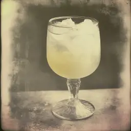 Egg Lemonade vintage drink recipe