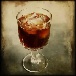 Fancy Brandy Cocktail vintage drink recipe