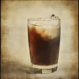 Half And Half vintage drink recipe
