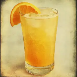 Orangeade vintage drink recipe