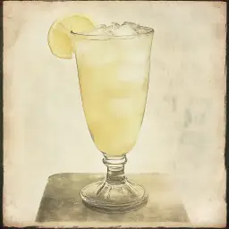 Orgeat Lemonade vintage drink recipe
