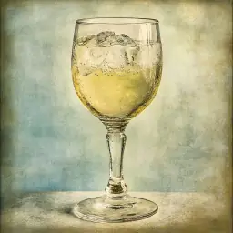 Rhine Wine And Seltzer vintage drink recipe
