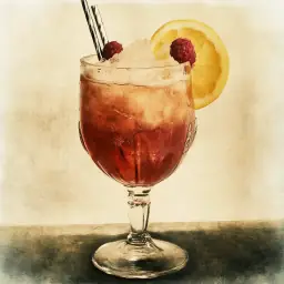 Roman Punch vintage drink recipe