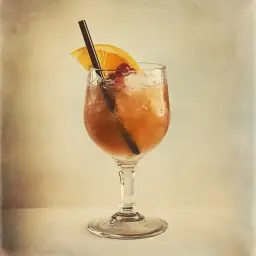 Sherry Cobbler vintage drink recipe