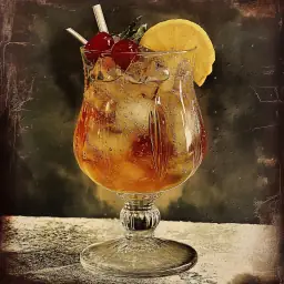 St. Charles Punch vintage drink recipe