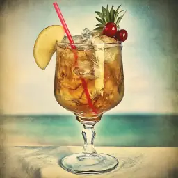 St. Croix Rum Fix vintage drink recipe
