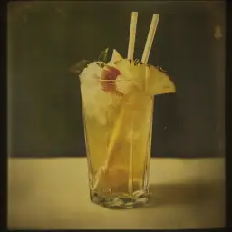 Tip Top Punch vintage drink recipe