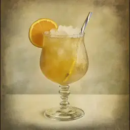 Vanilla Punch vintage drink recipe